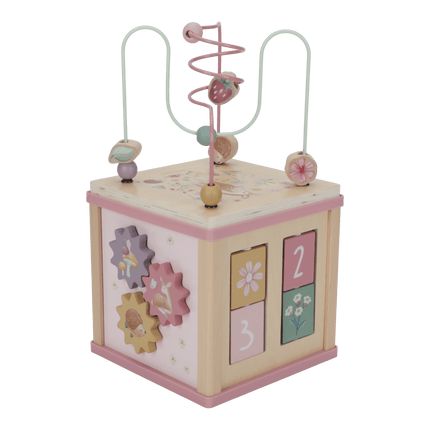 Little Dutch Activiteitenkubus Fairy Garden koop je bij Babywinkel