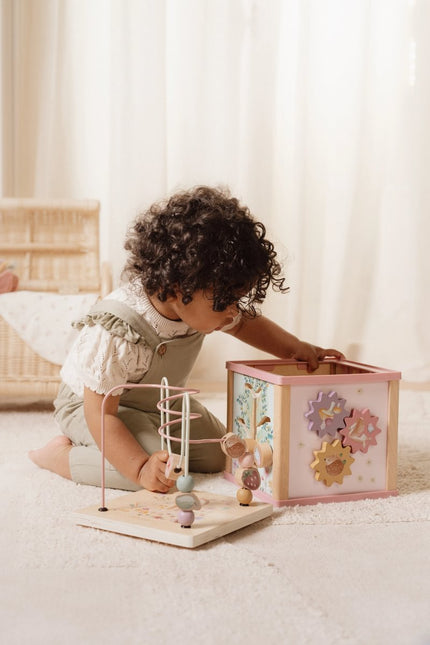 Little Dutch Activiteitenkubus Fairy Garden koop je bij Babywinkel