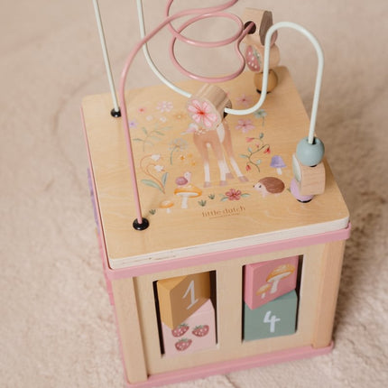 Little Dutch Activiteitenkubus Fairy Garden koop je bij Babywinkel