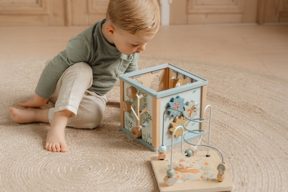 Little Dutch Activiteitenkubus Forest Friends koop je bij Babywinkel