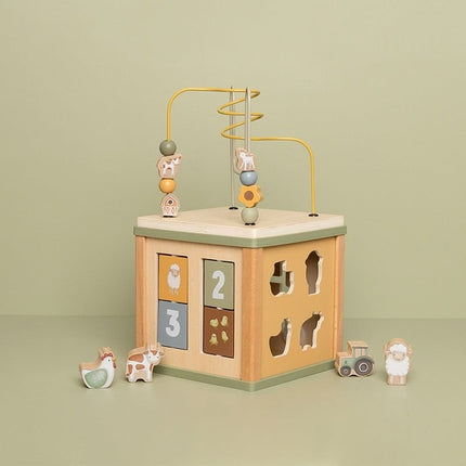 Little Dutch Activiteitenkubus Little Farm - Little Dutch - Babywinkel - 8713291771314