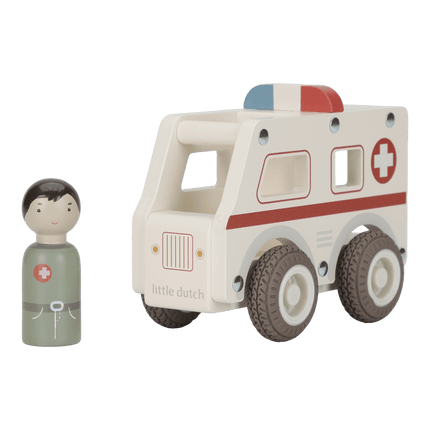 Little Dutch Ambulance Met Pegdoll koop je bij Babywinkel