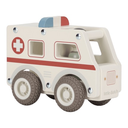 Little Dutch Ambulance Met Pegdoll koop je bij Babywinkel