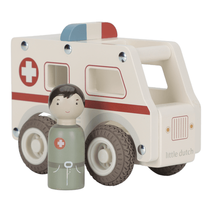 Little Dutch Ambulance Met Pegdoll koop je bij Babywinkel