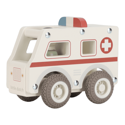 Little Dutch Ambulance Met Pegdoll koop je bij Babywinkel