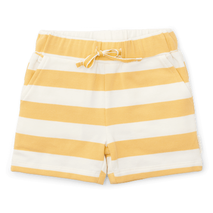 Little Dutch Baby Broekje Kort Sunny Yellow Stripes - Little Dutch - Babywinkel - 8720847026200