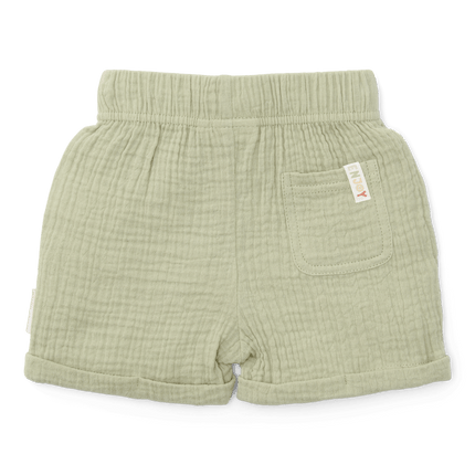 Little Dutch Baby Broekje Mousseline Grass Green - Little Dutch - Babywinkel - 8720847026149
