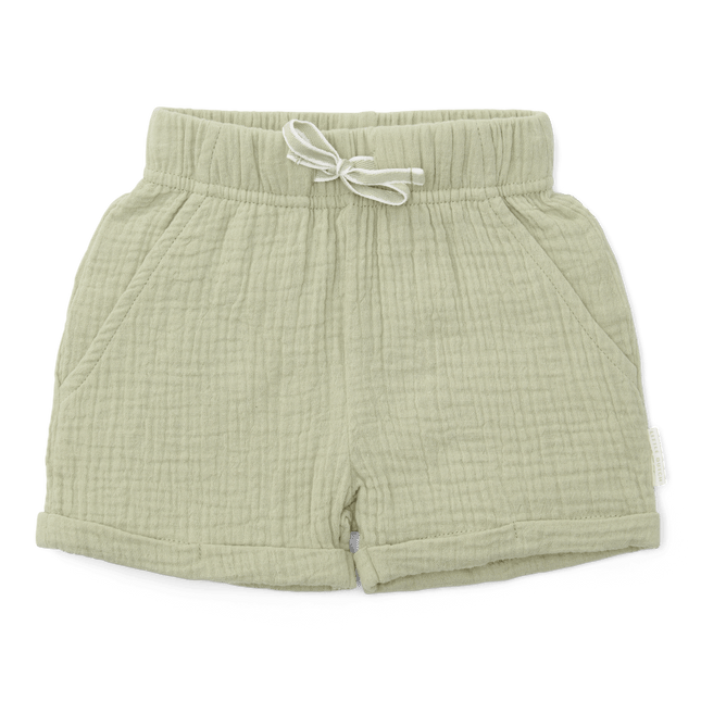 Little Dutch Baby Broekje Mousseline Grass Green - Little Dutch - Babywinkel - 8720847026149