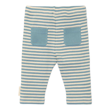 Little Dutch Baby Broekje Stone Blue Stripe - Babywinkel - 8721122572214