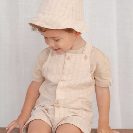 Little Dutch Baby Jumpsuit Sand Stripes - Little Dutch - Babywinkel - 8720847026385