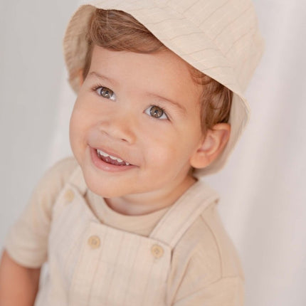Little Dutch Baby Jumpsuit Sand Stripes - Little Dutch - Babywinkel - 8720847026385