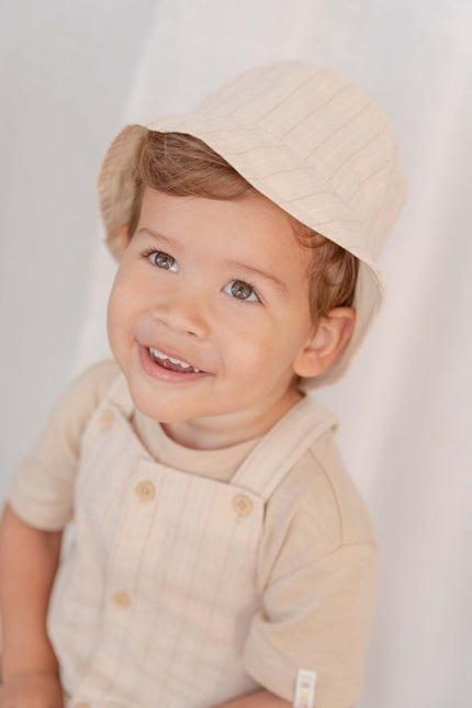 Little Dutch Baby Jumpsuit Sand Stripes - Little Dutch - Babywinkel - 8720847026385