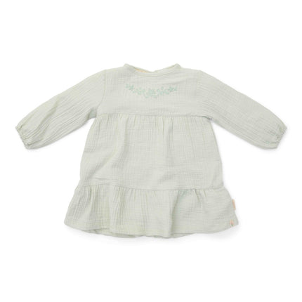 Little Dutch Baby Jurkje Fairy Mint Lange Mouw - Babywinkel - 8721122578629