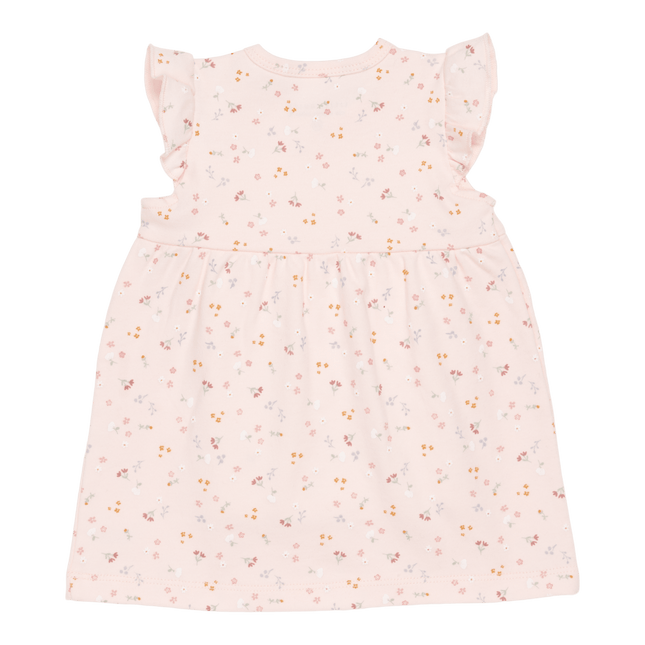 Little Dutch Baby Jurkje Lange Mouwen Ruches Little Pink Flowers - Little Dutch - Babywinkel - 8720168539410