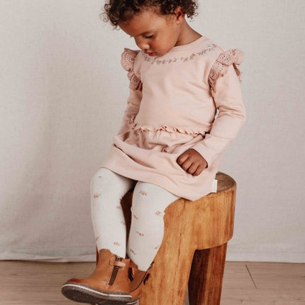 Little Dutch Baby Jurkje Lange Mouwen Soft Rose - Little Dutch - Babywinkel - 8720986875783