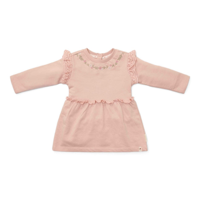 Little Dutch Baby Jurkje Lange Mouwen Soft Rose - Little Dutch - Babywinkel - 8720986875783
