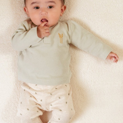 Little Dutch Baby Legging Green Leaves - Little Dutch - Babywinkel - 8720986874137