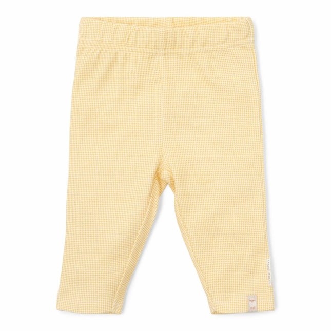 Little Dutch Baby Legging Warm Yellow Check - Little Dutch - Babywinkel - 8720986874250