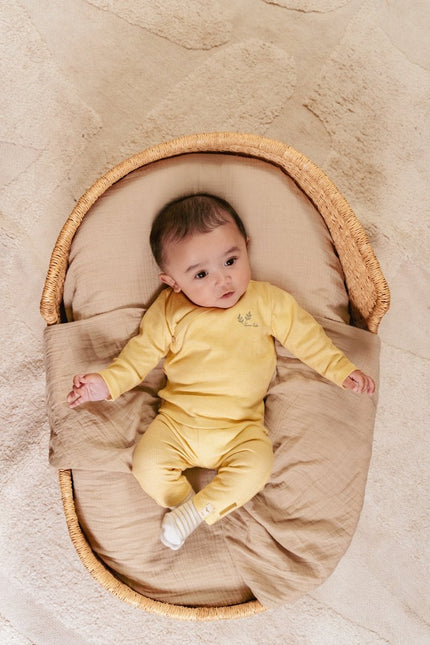 Little Dutch Baby Legging Warm Yellow Check - Little Dutch - Babywinkel - 8720986874250
