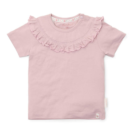 Little Dutch Baby Shirt Korte Mouw Lilac - Babywinkel - 8721122577189