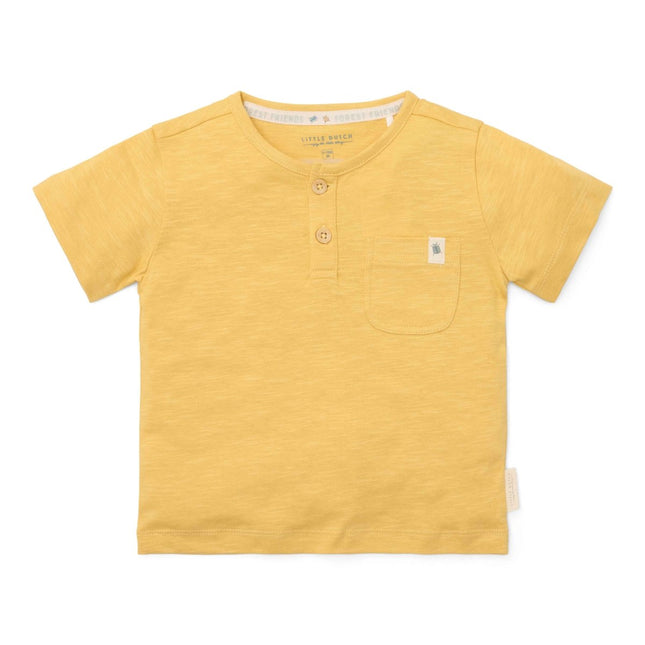 Little Dutch Baby Shirt Korte Mouw Yellow - Babywinkel - 8721122575710