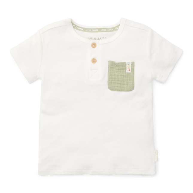 Little Dutch Baby Shirt Korte Mouwen Off White Farm Life - Little Dutch - Babywinkel - 8720847025548