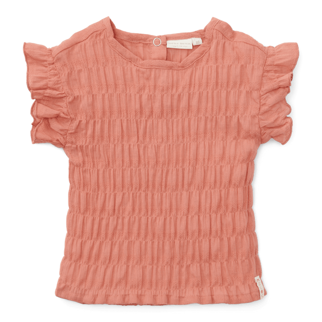 Little Dutch Baby Shirt Korte Mouwen Rose Pink - Little Dutch - Babywinkel - 8720847026910