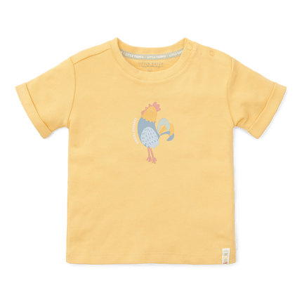 Little Dutch Baby Shirt Korte Mouwen Sunny Yellow - Little Dutch - Babywinkel - 8720847025661
