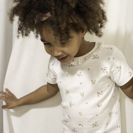 Little Dutch Baby Shirt Korte Mouwen White Meadows - Little Dutch - Babywinkel - 8720847027030
