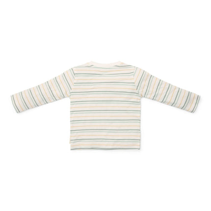 Little Dutch Baby Shirt Lange Mouw Multi Stripe - Babywinkel - 8721122576076