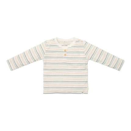 Little Dutch Baby Shirt Lange Mouw Multi Stripe - Babywinkel - 8721122576076