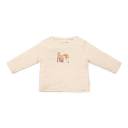 Little Dutch Baby Shirt Lange Mouw Sand Melee - Babywinkel - 8721122571736