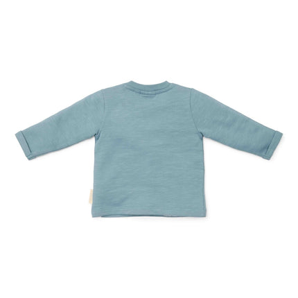 Little Dutch Baby Shirt Lange Mouw Stone Blue - Babywinkel - 8721122571910