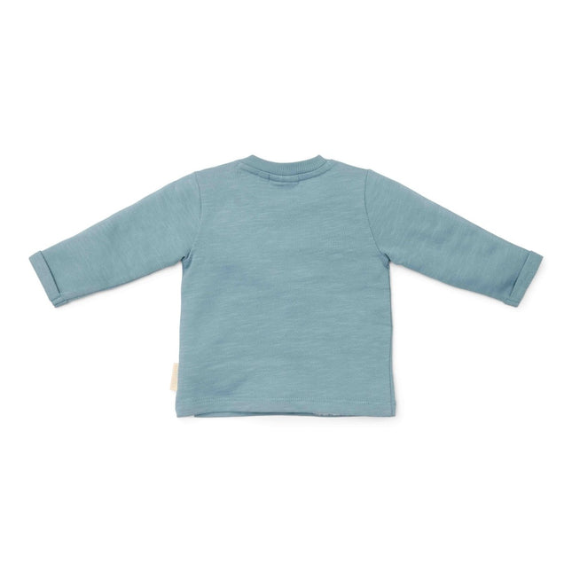 Little Dutch Baby Shirt Lange Mouw Stone Blue - Babywinkel - 8721122571910
