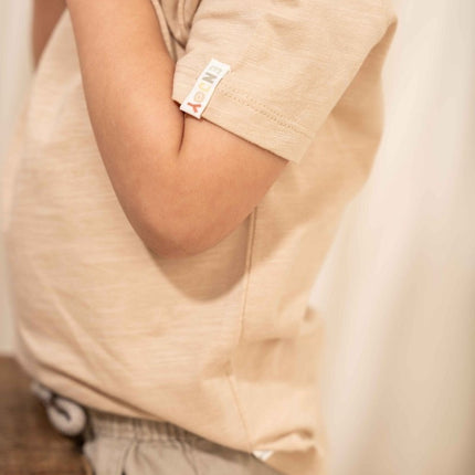 Little Dutch Baby Shirt Lange Mouwen Beige - Little Dutch - Babywinkel - 8720847025364
