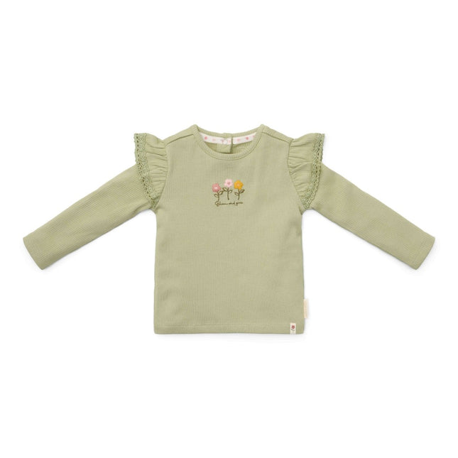 Little Dutch Baby Shirt Lange Mouwen Green - Little Dutch - Babywinkel - 8720986874670