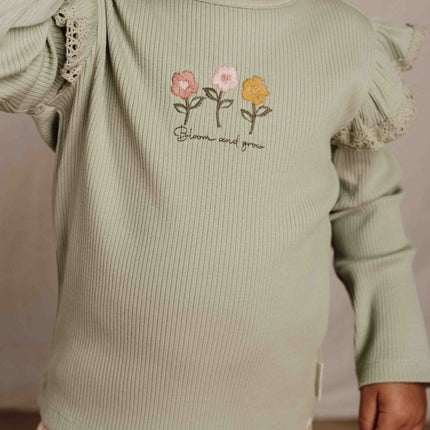 Little Dutch Baby Shirt Lange Mouwen Green - Little Dutch - Babywinkel - 8720986874670