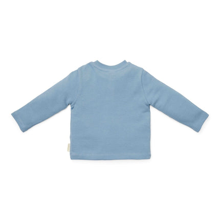 Little Dutch Baby Shirt Lange Mouwen Wafel Ice Blue - Little Dutch - Babywinkel - 8720986876346