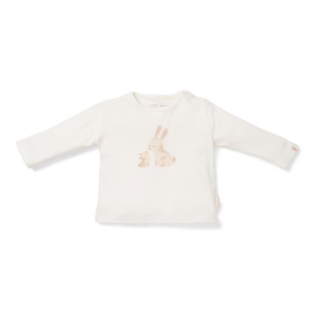Little Dutch Baby Shirt Shirt Lange Mouw Baby Bunny White - Little Dutch - Babywinkel - 8720847029119