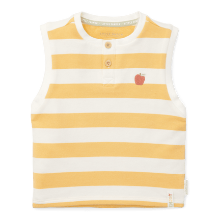 Little Dutch Baby Shirt Sunny Yellow Stripes - Little Dutch - Babywinkel - 8720847025845