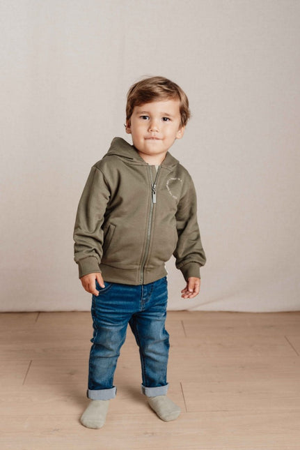 Little Dutch Baby Sweater Dark Green - Little Dutch - Babywinkel - 8720986877183