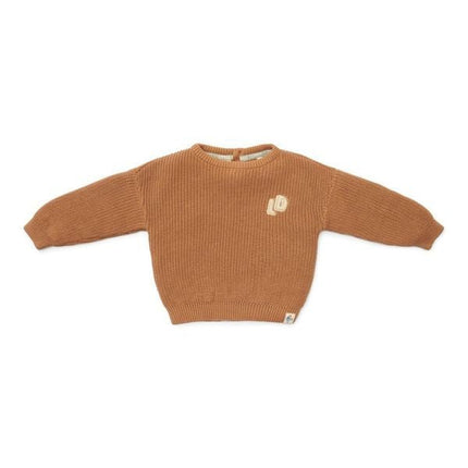 Little Dutch Baby Trui Gebreid Brown - Little Dutch - Babywinkel - 8720986876940