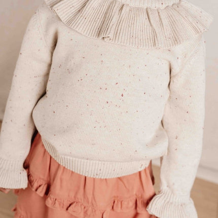 Little Dutch Baby Trui Gebreid Sand - Little Dutch - Babywinkel - 8720986875158