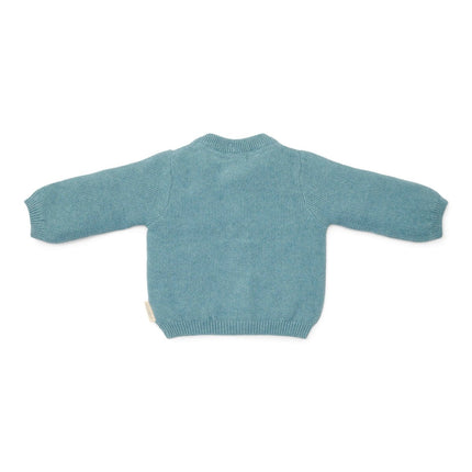Little Dutch Baby Vestje Baby Blue Gebreid - Babywinkel - 8721122572030