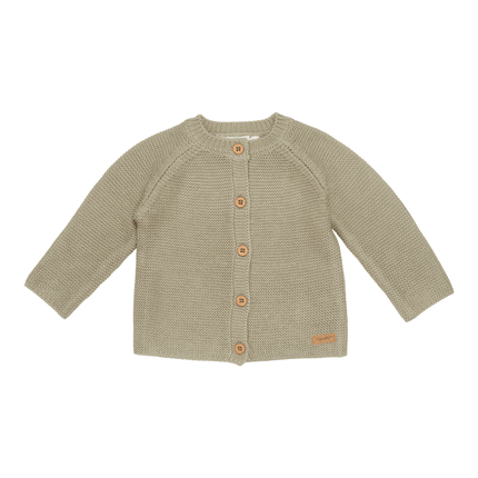 Little Dutch Baby Vestje Gebreid Olive - Little Dutch - Babywinkel - 8720168538611