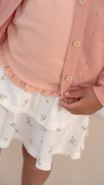 Little Dutch Baby Vestje Gebreid Rose Pink - Little Dutch - Babywinkel - 8720847026798