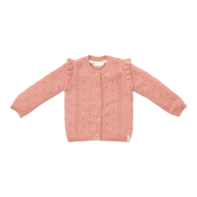 Little Dutch Baby Vestje Gebreid Rose Pink - Little Dutch - Babywinkel - 8720847026798