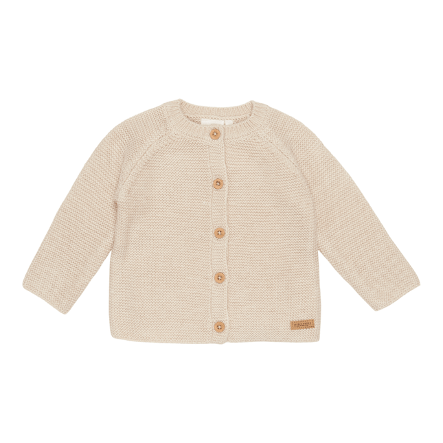 Little Dutch Baby Vestje Gebreid Sand - Little Dutch - Babywinkel - 8720629650142