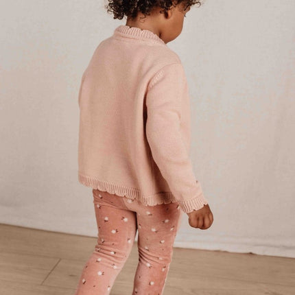 Little Dutch Baby Vestje Gebreid Soft Rose - Little Dutch - Babywinkel - 8720986875219