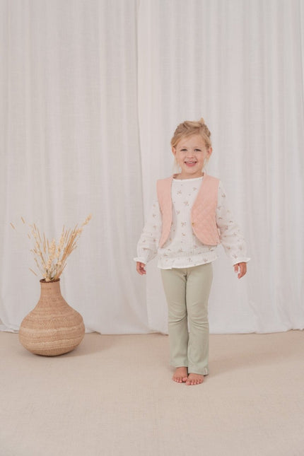 Little Dutch Baby Vestje Mousseline Flower Pink - Little Dutch - Babywinkel - 8720847026767